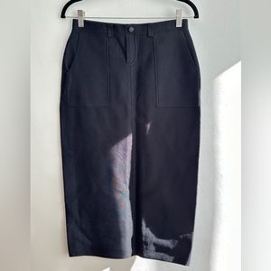 Apparalel midi black skirt Size M